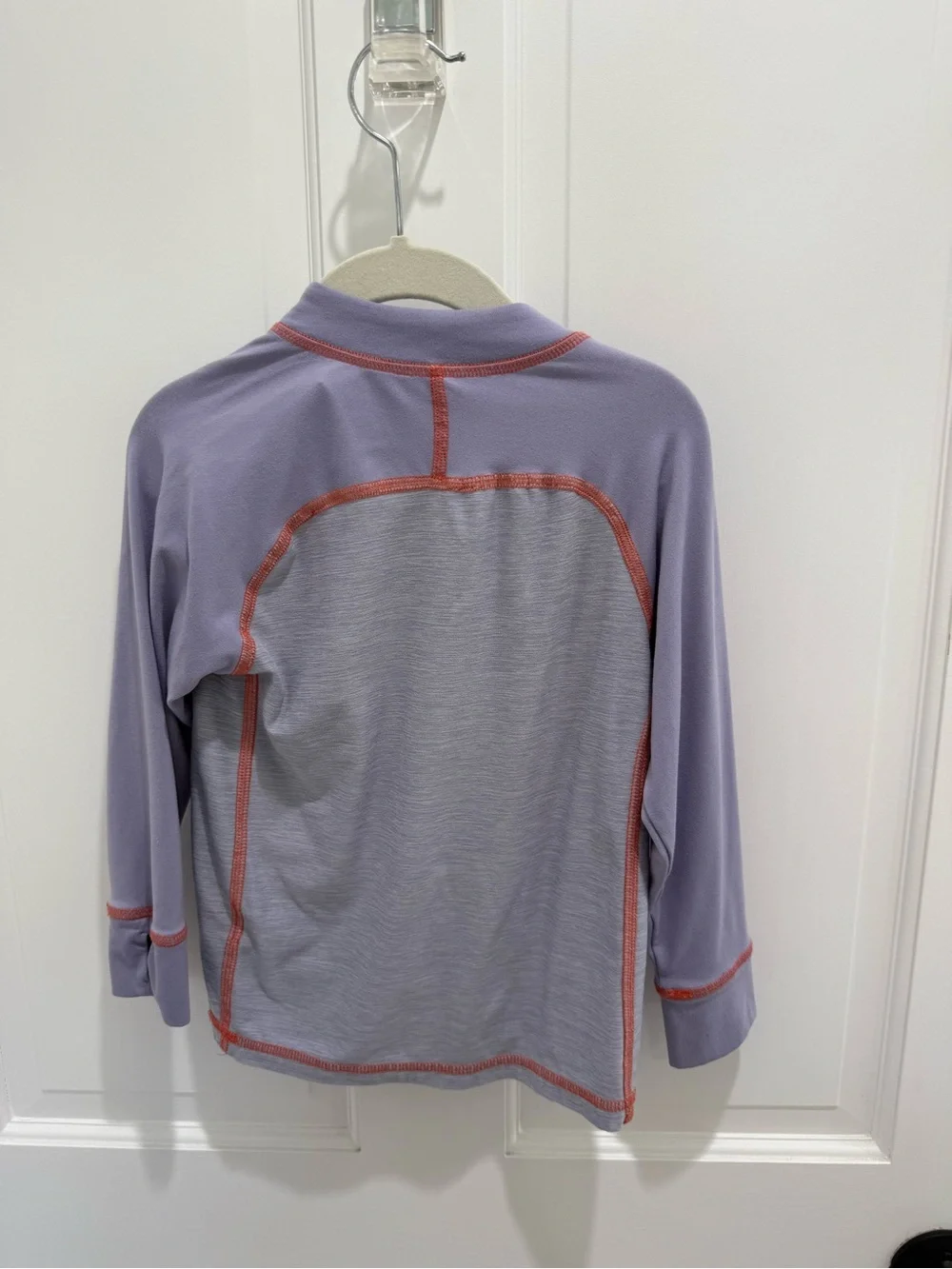 Hanna Andersson Lavender Kids Made for Sun with Orange Trim 3T